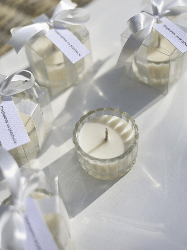 Mini świeca w szkle