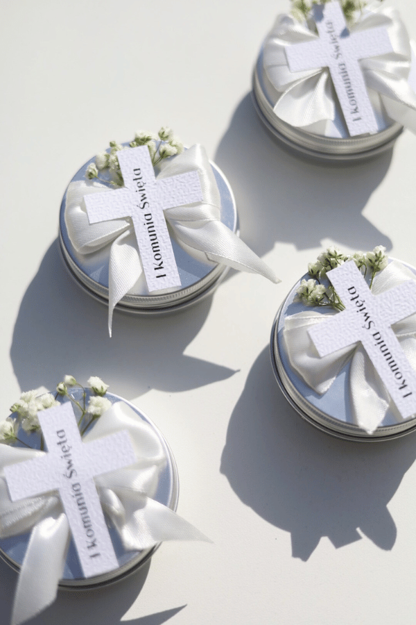 Świeca w metalowym pojemniku - obrazek 2