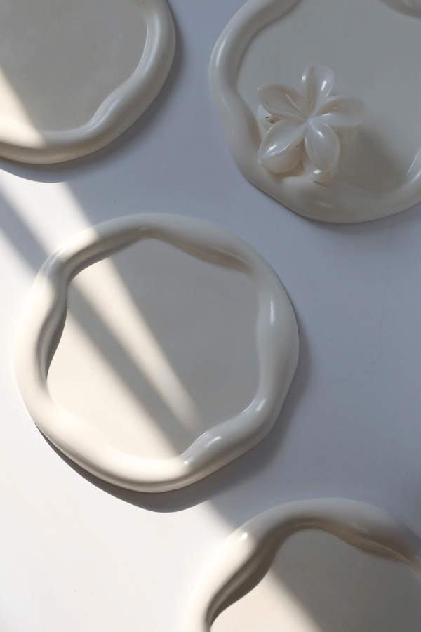 Podstawka gipsowa Falowana