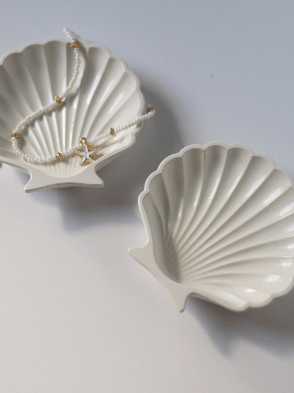 Zestaw dwóch podstawek Muszelka
