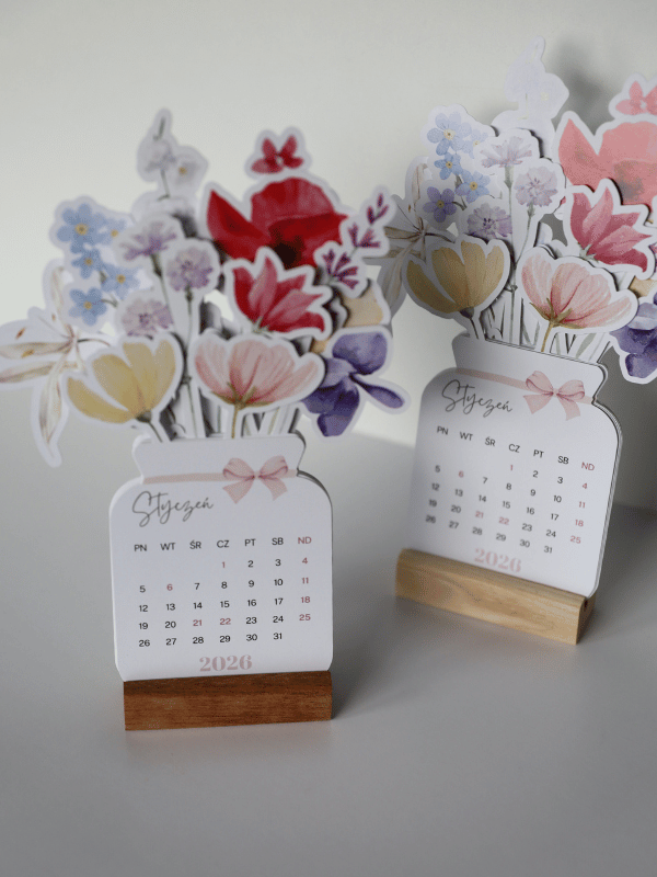 Kalendarz Bukiet Kwiatów 2026 - EDYCJA LIMITOWANA