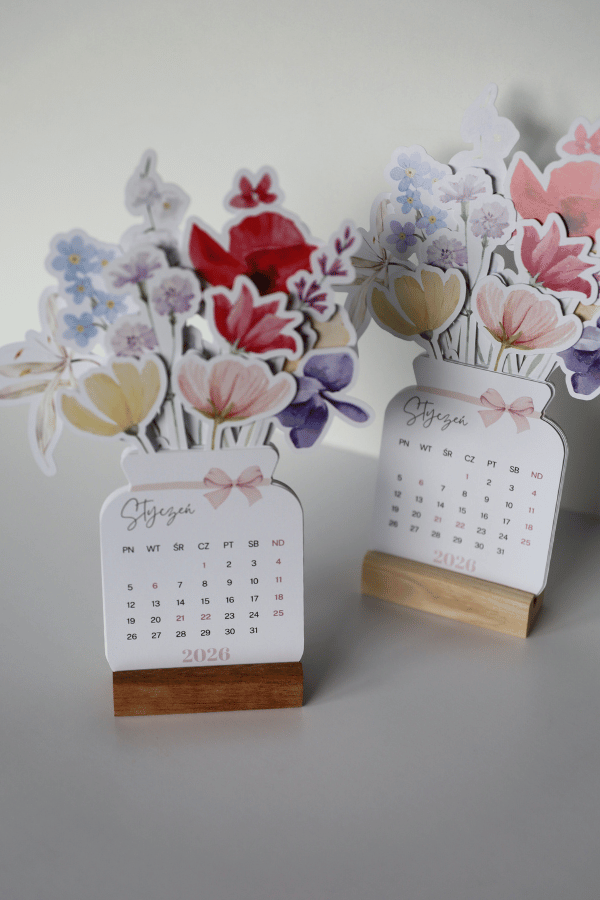 Kalendarz Bukiet Kwiatów 2026 - EDYCJA LIMITOWANA