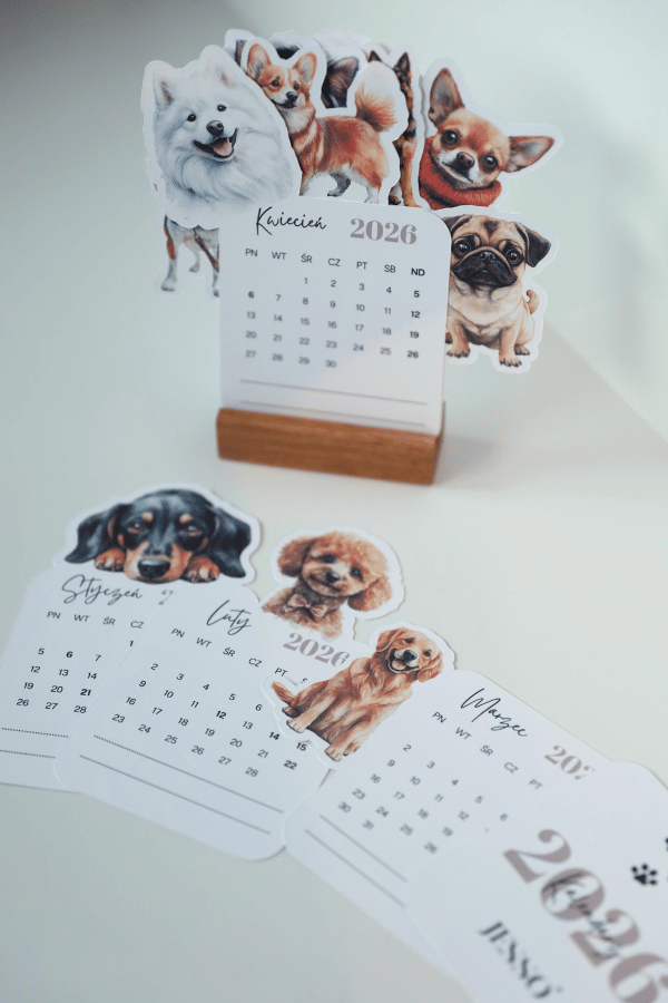 Psi Kalendarz 2026 - EDYCJA LIMITOWANA - obrazek 3