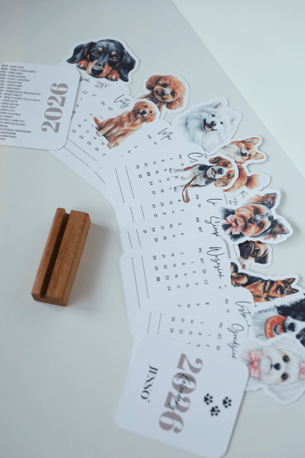 Psi Kalendarz 2026 - EDYCJA LIMITOWANA - obrazek 4